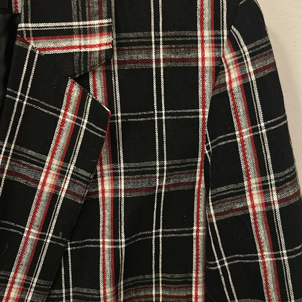 Vintage Requirements Plaid Blazer size 8 petite! - Picture 8 of 10